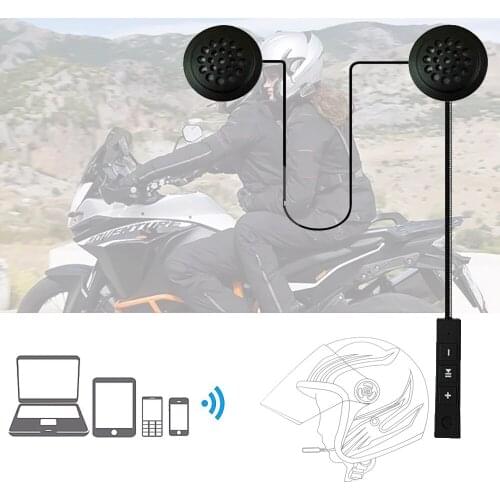 Bluetooth Helmet Headset Riding Headphone Anti-interference Hands Free For Motorcycle Helmet Wireless USB Charging Headphones