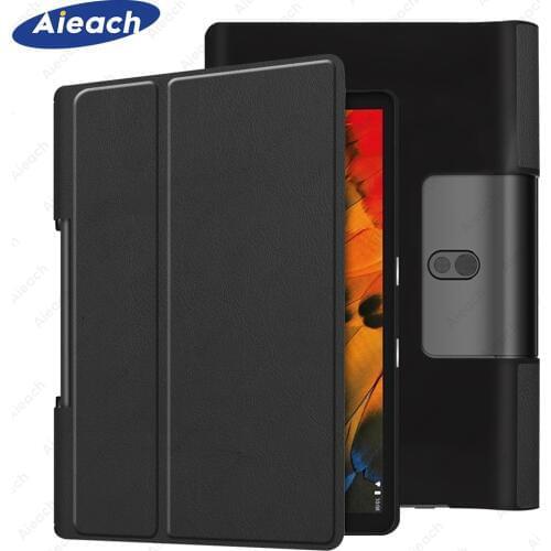 Cover For Lenovo Yoga smart tab 10.1 case YT-X705F 2019 Ultra thin PU Leather Stand Flip Case for Lenovo Yoga Tab 5 Case Coque