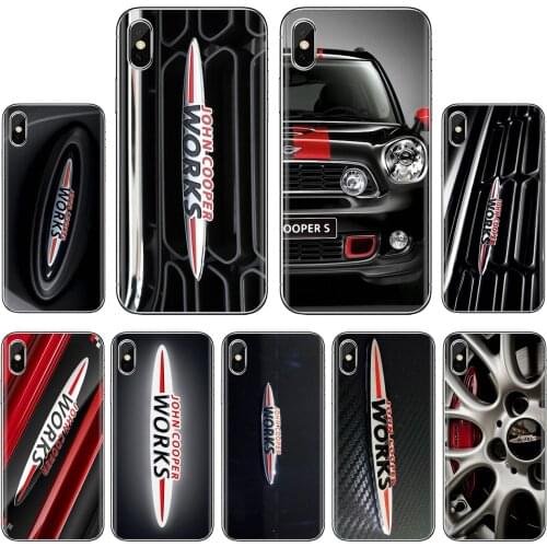For Xiaomi poco X3 nfc F2 Pro M3 Mi 5X 6X Max Mix 1 2 2S 3 Mi5 Mi6 Mi3 Mi4 Soft Cases Covers logo-Poster-C-mini-cooper-jcw