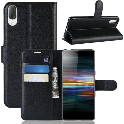 For Sony Xperia L3 Wallet Phone Case for Sony Xperia L3 I3312 I4312 I4332 I3322 Flip Leather Cover Case Capa Etui Coque Fundas