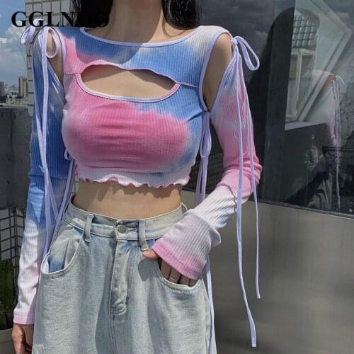 Женские хлопковые футболки GGLNOO China At AliExpress