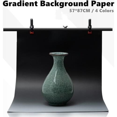 Photography Gradient Paper Thickening Photography Props Retro Pendulum Plate Ornament Background Wall Decoration Backdrop