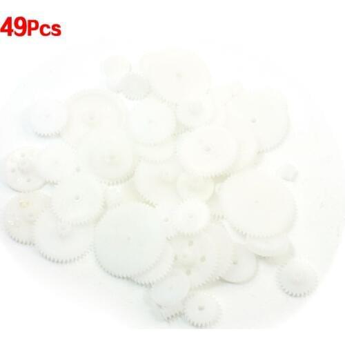 IMC Hot 49 Style DIY Plastic Drive Toy GEars Set For RC Car Motor