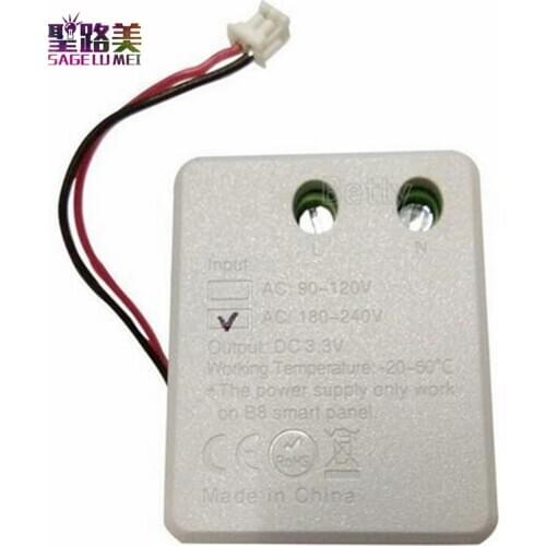 MiLight B8 smart Touch panel controller 180V-240VAC Input 220V AC to DC 3.3V Output LED power supply Transformer only work on