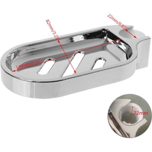 Wall Mounted ABS Soap Box Slide Bar Soap Dish Holder Replacement Soap Pallet Soap Dishes Bathroom Hardware