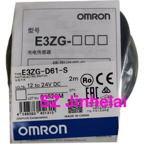 OMRON E3ZG-D61-S Authentic original Photoelectric Switch Sensor 2M NPN