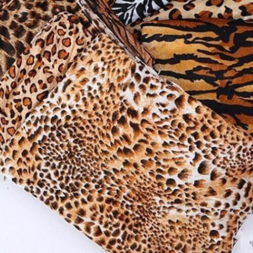 Animal Lines Polyester Fabric Practical Handcraft Garment Printed Cloth DIY Sewing Materials For Clothing Doll Pillow Curtain