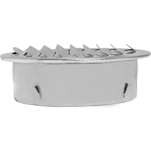 Stainless Steel Exterior Wall Air Vent Grille Round Ducting Ventilation Grilles
