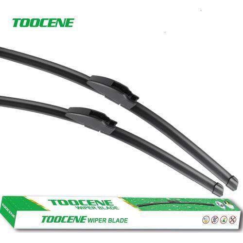Toocene Windscreen Wiper blades for Toyota Venza 2009-2013 pair 26+22 Auto front window Windshield Wipers Car Accessories