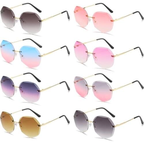 Cut-edge Sunglasses Retro Round Frame Sun Glasses Vintage Girls Women Sunglasses Sun Glasses Round Loving Sport Sunglasses