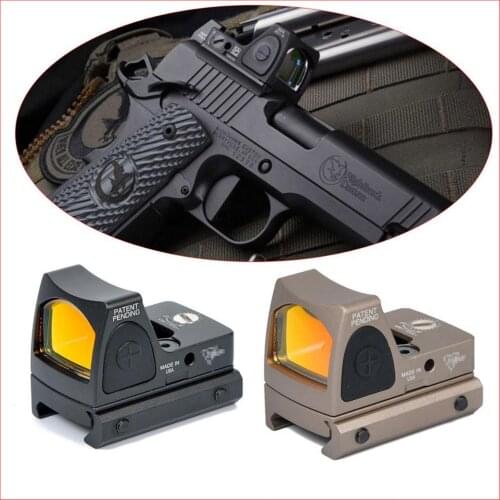 Tactical Adjustable Mos Glock RMR Red Dot Sight 3.25 MOA Scope Hunting Scopes Fit KSC KWA Glock with 1913 Mount