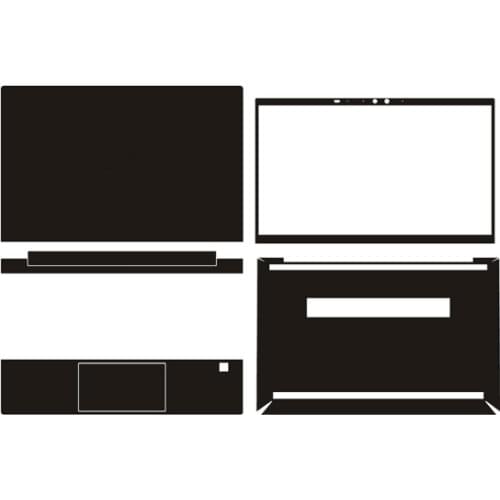 Carbon fiber Vinyl Laptop Sticker Skin Decal Cover Protector for HP EliteBook 835 G7 13.3"