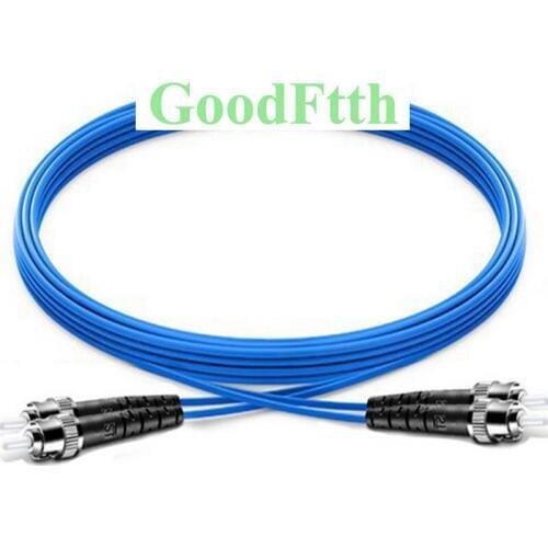 Armoured armored Patch Cord ST-ST UPC SM Duplex Zipcord Zip Cord GoodFtth 100-500m