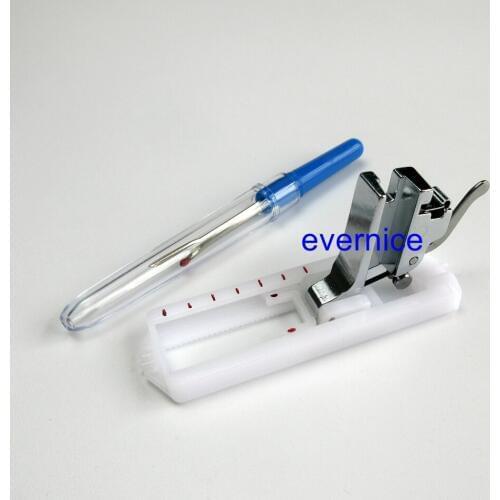 High Shank Plastic Buttonhole Foot For Singer Brother Janome Domestic Machines