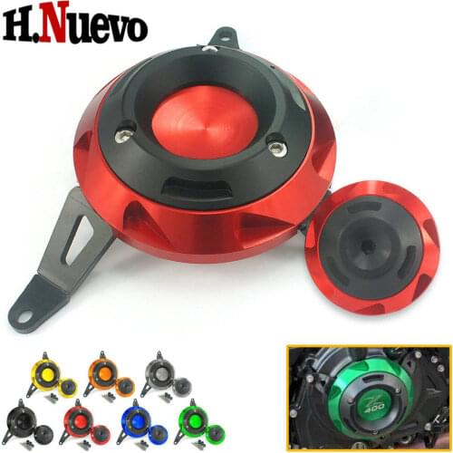 Motorcycle CNC Engine Stator Guard Cover Decorative Shell Protective Case Accessories For Kawasaki Ninja400 Ninja 400 Z400 2018