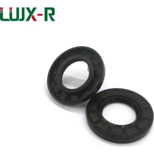 LUJX-R 2pcs TC Oil Seal Skeleton Shaft Seals Ring Gasket NBR Rubber Black Ring Anti-anging 32x40.2x10.5/32x42x5/32x42x7-32x50x12