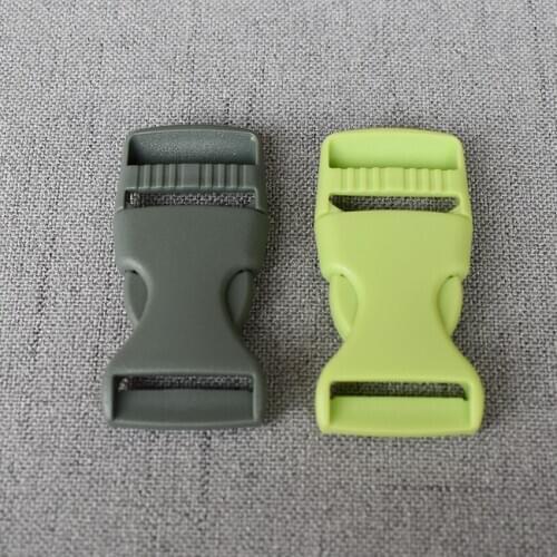 5 Pcs/Lot 20mm Colourful Plastic Release Buckle Strap For Bag Dog Collar Necklace Bracelet Paracord Sewing Accessory