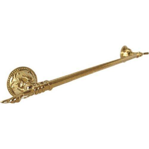FREE SHIPPING new design 24k gold flowers single towel bar