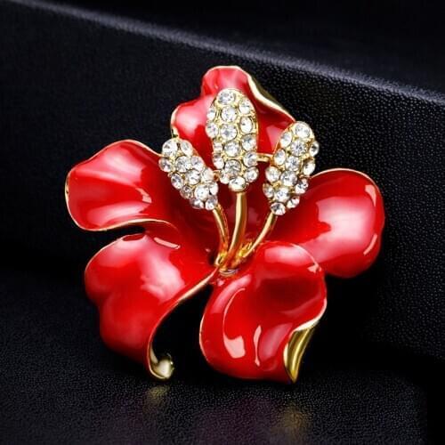Han edition fine quality goods rose brooch brooches bride wedding flower pin spot supply quality