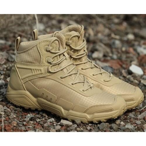 Ultralight Waterproof Men Women Training Shoes Army Fan Outdoor Hiking Sports Climbing Non-slip Breathable Desert Tactical Boots