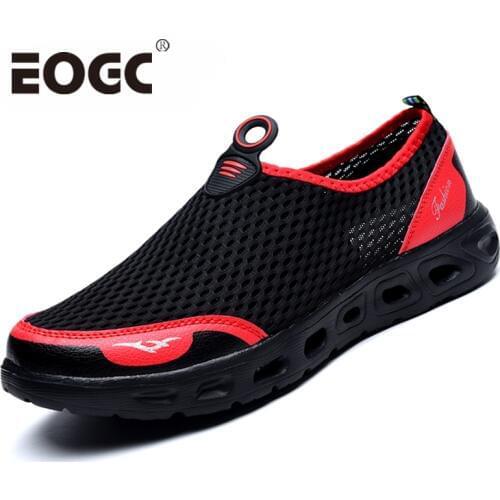 New Men Casual Shoes Breathable Mesh Men Sneakers Women Lightweight Summer water Walking shoes Men Tenis Feminino Zapatos