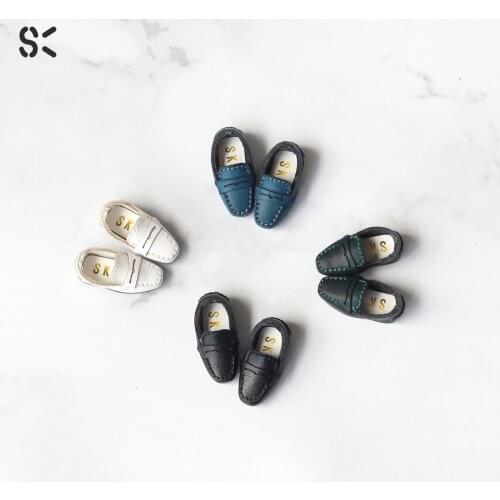 Ob11 doll shoes bjd shoes cowhide copper buckle leather boots for obitsu11,GSC clay,body9,YMY,1 / 12BJD doll Accessories boots