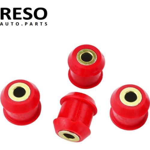 Front Upper Control Arm Bushing Kits For Honda Civic CRX 1988 1989 1990 1991 Polyurethane Red