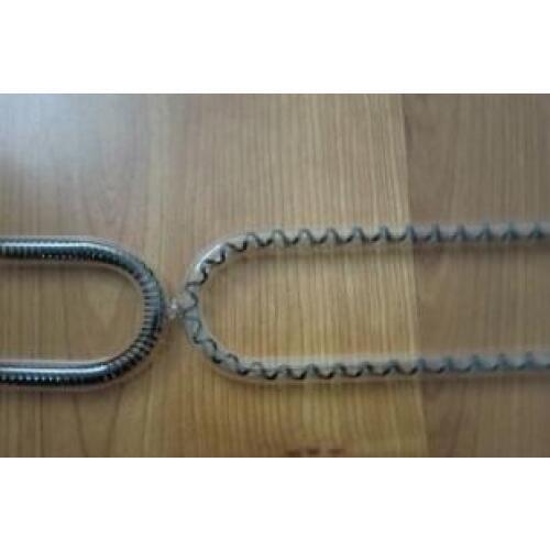 Ruby quartz tube infrared halogen heating lamp