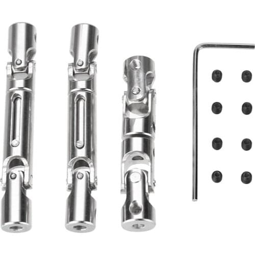Universal Drive Shaft CVD Metal Front Rear Upgrade Kit For WPL 1/16 RC Car Military Truck 1/12 MN D90 MN99S Repair parts Replace