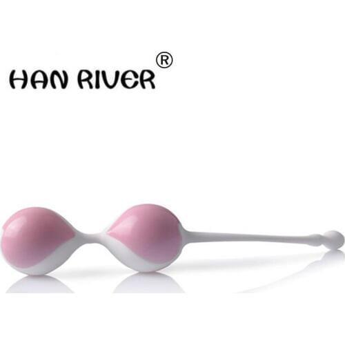 Vaginal Balls Trainer Silicone Kegel Balls Women Vagina Tightening Exerciser Love Balls Pink and Blue Color hot selling