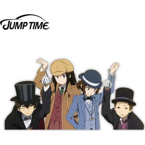 Jump Time Chitanda Eru Oreki Houtarou Ibara Mayaka Fukube Satoshi Anime Sexy Girl Vinyl Decal Waifu Car sticker
