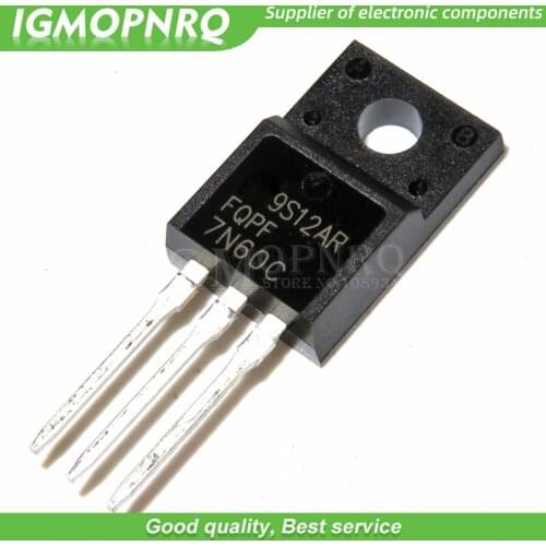 10PCS FQPF7N60C TO220 7N60C TO-220