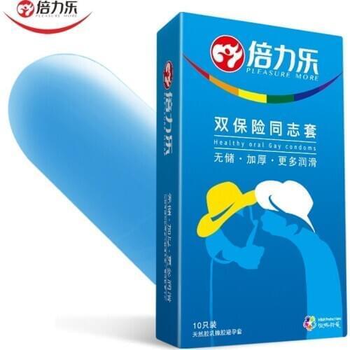 10Pcs Health Oral Gay Condoms Penis Sleeve For Anal Sex 0.68mm Thick Condoms For Gays Adult Sex Toys Cock Condom Sex Shop