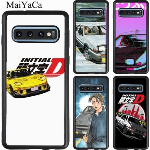 Amine INITIAL D AE86 Car Case For Samsung Galaxy Note 20 Ultra S20 S9 S10 Plus A51 A71 A31 A50 A70 M21 M31 A21S A20e