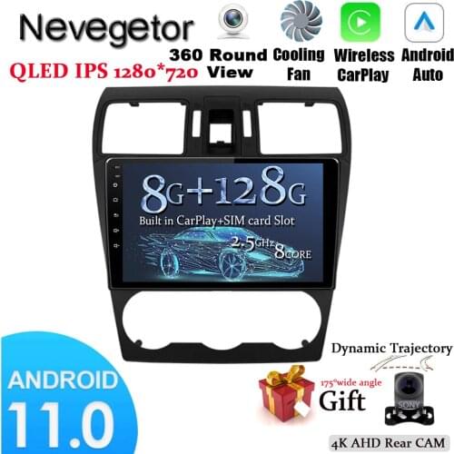 9"Android 11 Car Stereo Radio GPS Navigation Multimedia Player For Subaru WRX forester 2013 2016 For Impreza 2012 2016 Carplay