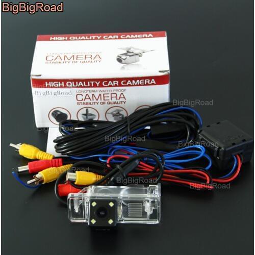 BigBigRoad Car Rear View Reversing Backup Camera with power relay For Mercedes Benz B Class Vito W639 Viano Sprinter Valente