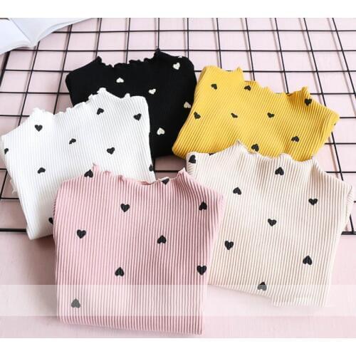 2018 Girls Dot Candy Color Children T Shirt Autumn New Girls Casual T-shirt Baby Girls Long Sleeve O-neck T Shirt Kids Clothes