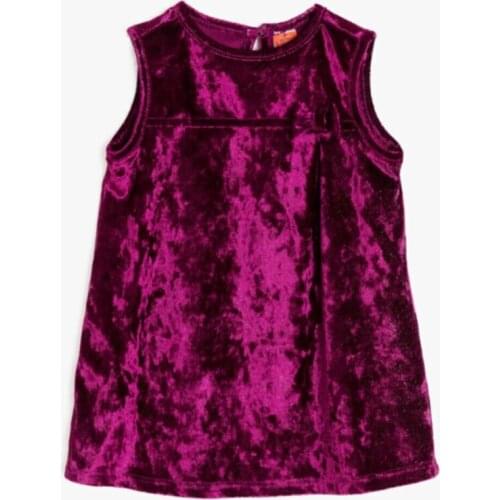 Baby girl Purple Sim Detail Dress