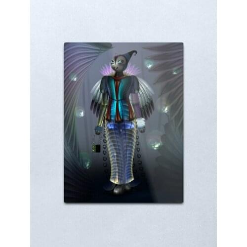 Cool Alien Metal Print Tin Sign Vintage Metal Wall Sign Plaque Retro Garage Shed Car