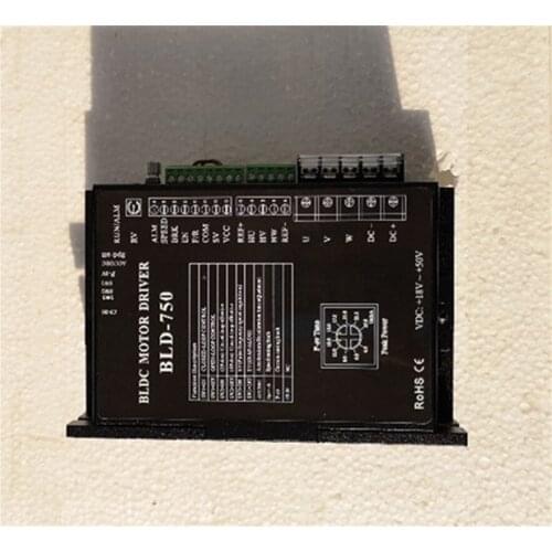 24V 36V 48V BLDC Motor Driver Controller 750W 18V-50V DC Brushless DC Motor Driver BLD-750