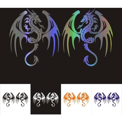 Creaive Car Stickers Ancient Dragon Waterproof Cover Scratches Window Decals KK Vinyl Motorcycle Accessories PVC 16.5cm X 14.3cm