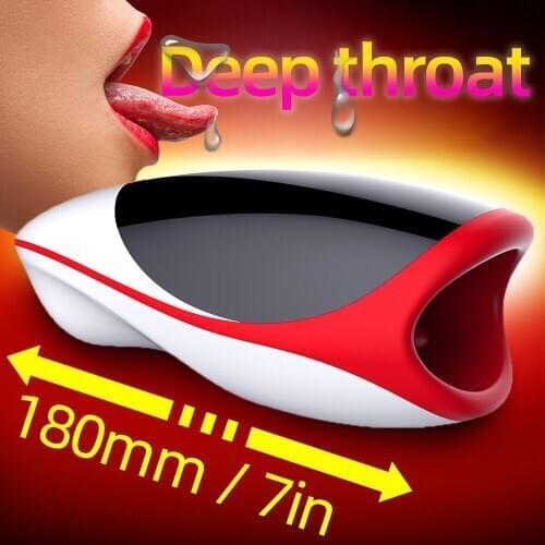 Leten Pocket Pussy Automatic Male Masturbator Voice Interaction Electric Deep Throat Blowjob Tongue Vibrating Sex Machine Men