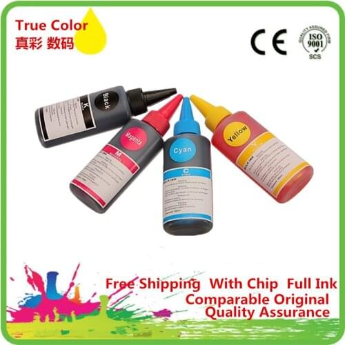 Refill Specialized Dye Base Ink Kit For EPSON T1951 - T1954 XP-101 XP-201 XP211 Printers Refillable Cartridge And Ciss