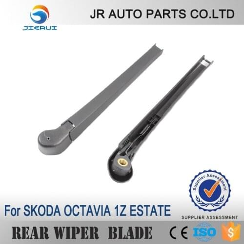 FOR SKODA OCTAVIA 1Z5 ESTATE REAR WINDSCREEN WIPER ARM AND BLADE SET BRAND NEW HIGH QUALITY