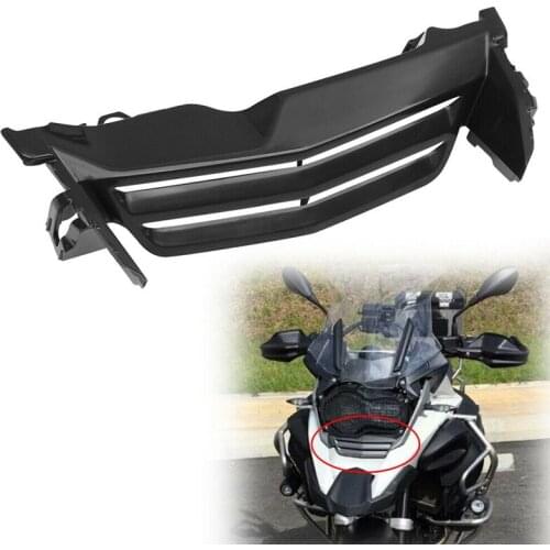Motorcycle Unpainted Black Front Running Lamp Cover for BMW K51 R1200 GS Adve. ADV Adventure 2012-2018
