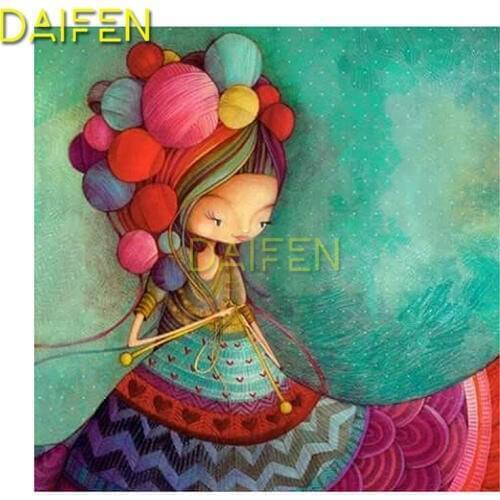 Full Square Diamond embroidery Muppet woollen skirt girl Full Round Diamond mosaic DIY 3D Diamond painting Cross stitch