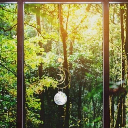 Faux Crystal Practical Lightweight Chandelier Hanging Ornament Eco-friendly for Window