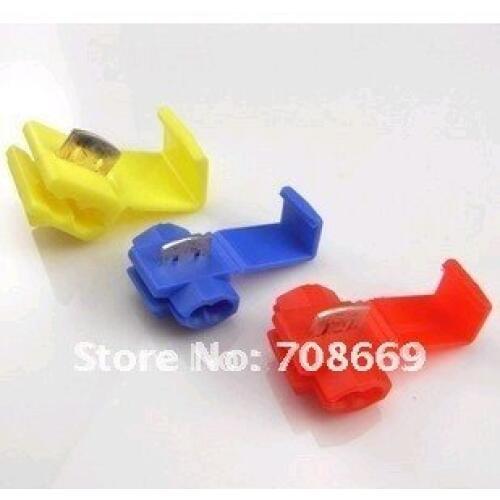 500pcs Scotch Lock Quick Splice 22-18 AWG Wire Connector