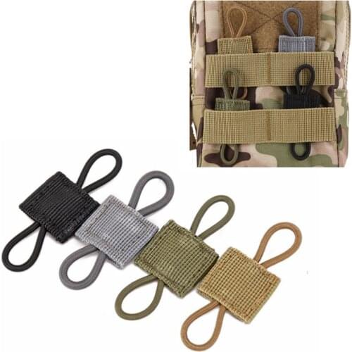 Ar 15 Tactical molle system accessories sling adapter buckle PTT fixed strap fo hunting camping airsoft