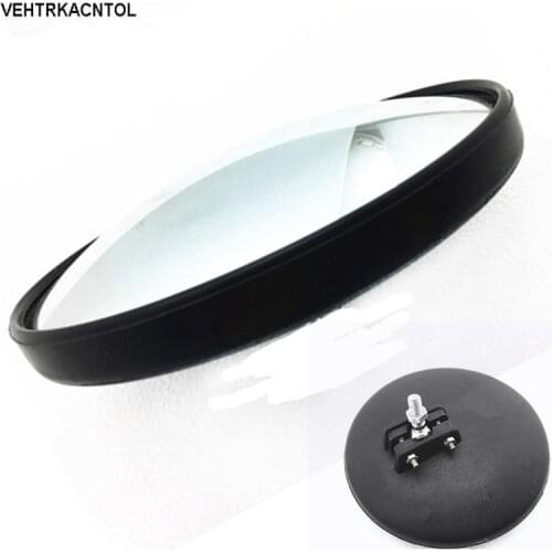 VEHTRKACNTOL 15cm Diameter Car Truck Front Wheel Mirror Side Mirror Blind Spot Rearview Mirror